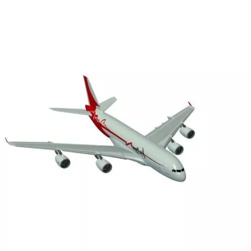 Waco Airplane 3d model