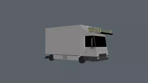 Backhoe Loader Toy 3d model