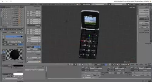 White Iphone 5 3d model