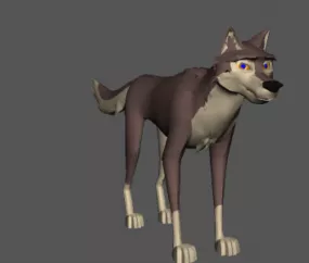 Aleu Wolf 3d model