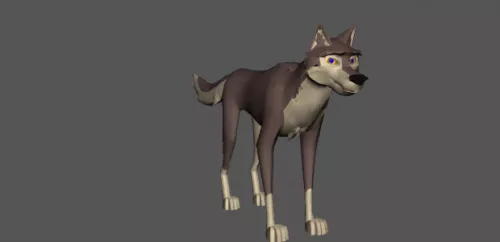 Aleu Wolf 3d model Aleu Wolf 3d model