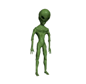 Alien Base Mesh 3d model