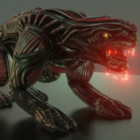 Alien Monster Animal 3d model