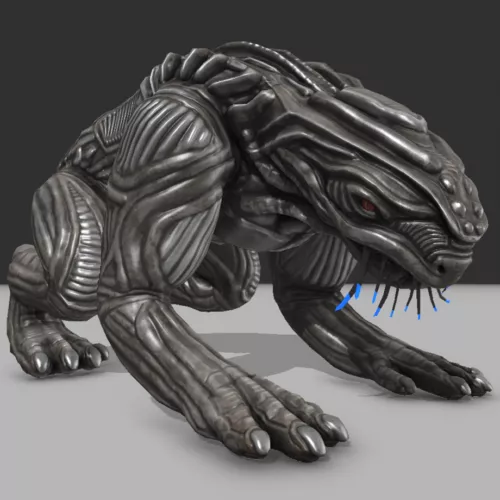 Alien Monster V1 3d model Alien Monster V1 3d model