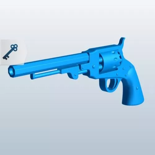 Military Pistol Handgun 3d model