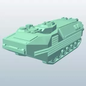 Amphibious Warfare Ship Vehicle 3d model