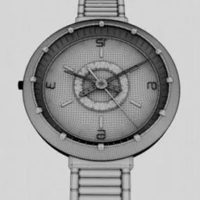 Analog Watch 3d model