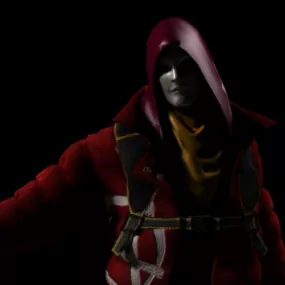 Anarky Character 3d model