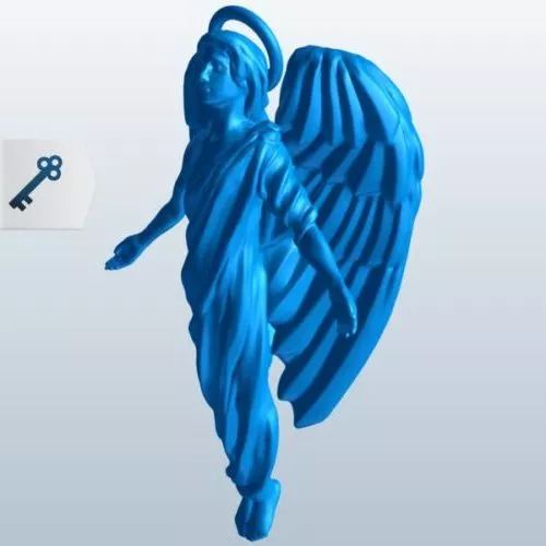 Figurine Abstract Human Shape 3d model