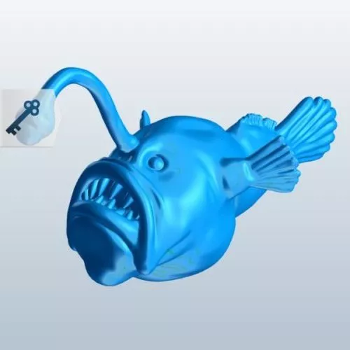 Anglerfish 3d model Anglerfish 3d model
