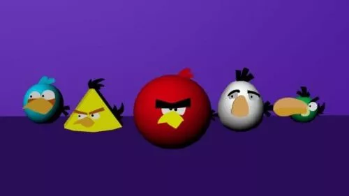 Angry Birds Character 3d model Angry Birds Character 3d model