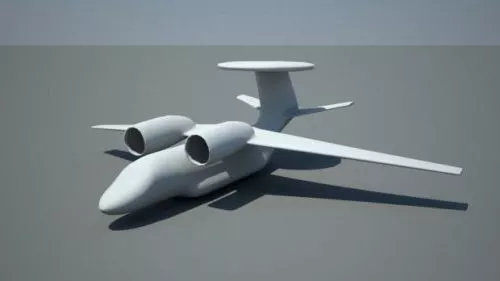 Paper Plane 3d model