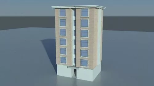 Corporate City Building 3d model