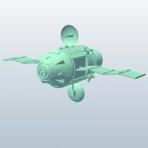 New Generation Star Spaceship 3d model
