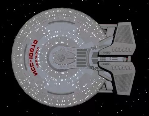 Star Trek Space Shuttle Interior 3d model