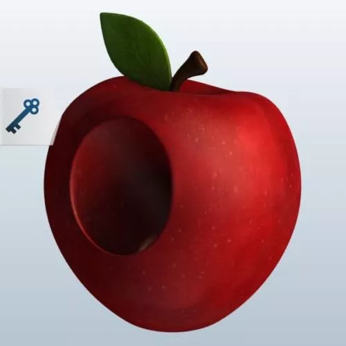 Apple Sculpture 3d model Apple Sculpture 3d model