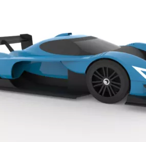 Ardita Pikes Peak Car 3d model