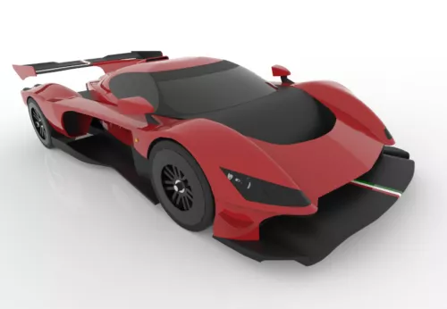 Ardita Sport Car 3d model Ardita Sport Car 3d model
