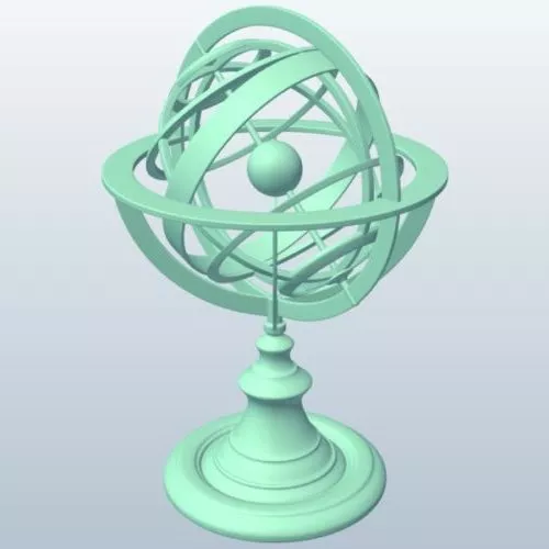 Futuristic Sky Lab 3d model