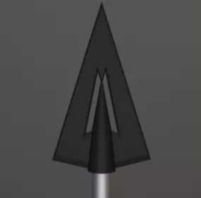 Metal Arrow 3d model