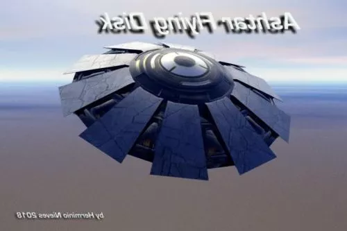 Scifi Wingship Spaceship 3d model