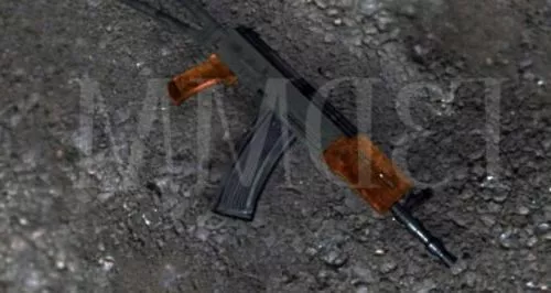 Soldier Hand With Gun Sig Sauer 3d model