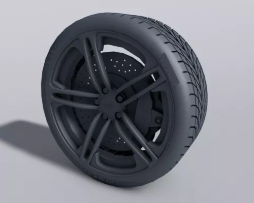 Audi Rsq Concept Lowpoly 3d model