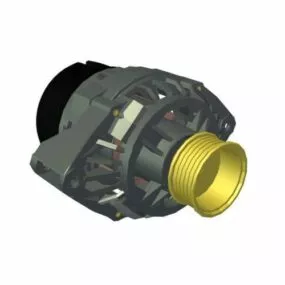 Automotive Engine Alternator 3d model