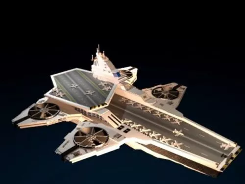Bio Alien Spacecraft 3d model
