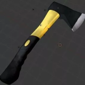 Axe Modern Style 3d model