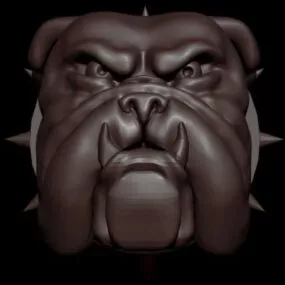 Bull Dog Sculpt 3d model