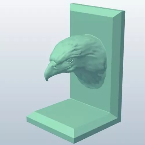 Bald Eagle Statue 3d model