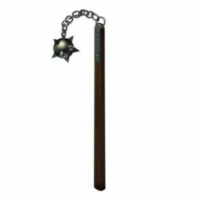 Ball Chain Flail Weapon 3d model