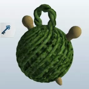 Yarn Ball 3d model