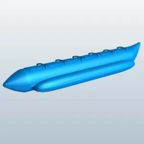 Banana Boat Printable 3d model