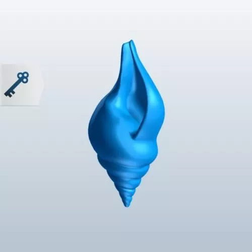 Banded Tulip 3d model Banded Tulip 3d model