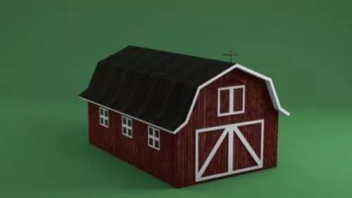 Storefront Medieval Architecture 3d model
