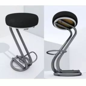 Bar Stool Design 3d model
