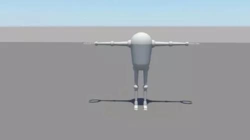 Fighting Robot 3d model