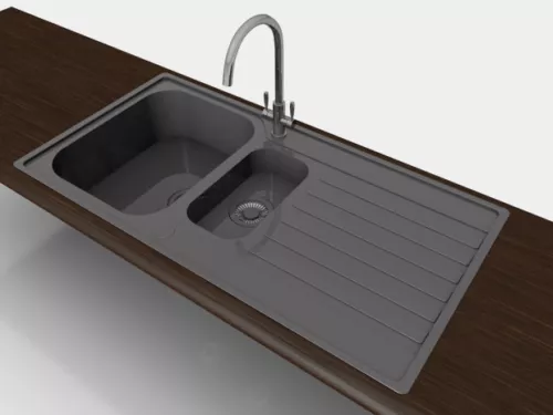 Chrome Tap 3d model
