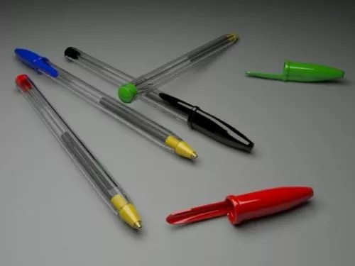 Retractable Pen 3d model