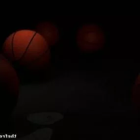 Sport Basketballs 3d model