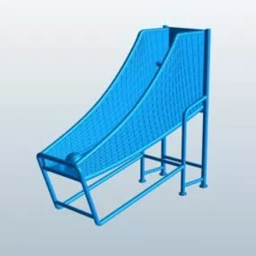 Basketball Playground 3d model
