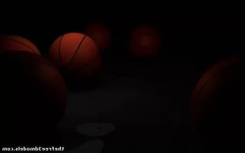 Sport Basketballs 3d model Sport Basketballs 3d model
