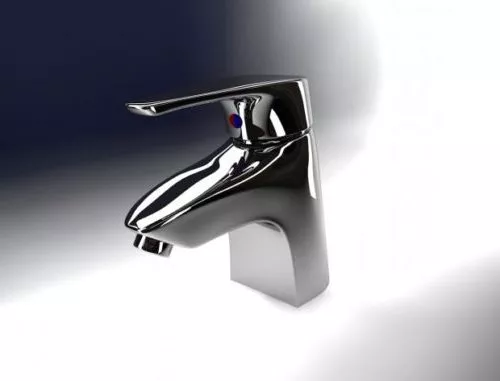 Wall Mounted Faucet 3d model