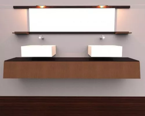 Minimalist Mirror 3d model