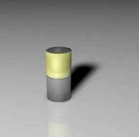 Fat Cylinder Battery 3d model