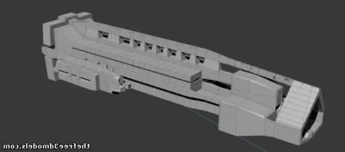 Awing Spacecraft 3d model