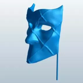 Holiday Festival Mask 3d model