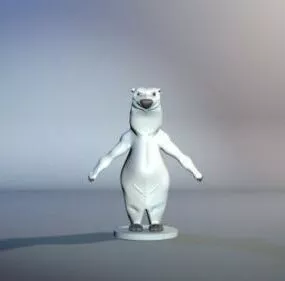 Bear Polar Animal 3d model